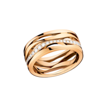 Ladymatic Ring, Diamonds, 18K yellow gold - R50BBA05003XX