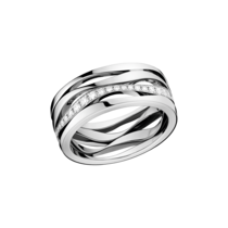 Ladymatic Ring, 18K white gold, Diamonds - R50BCA05003XX