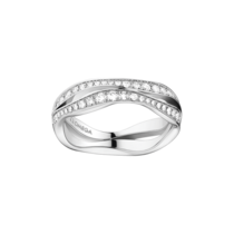 Ladymatic Ring, 18K white gold, Diamonds - R604BC01001XX