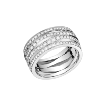 Ladymatic Ring, 18K white gold, Diamonds - R604BC02001XX