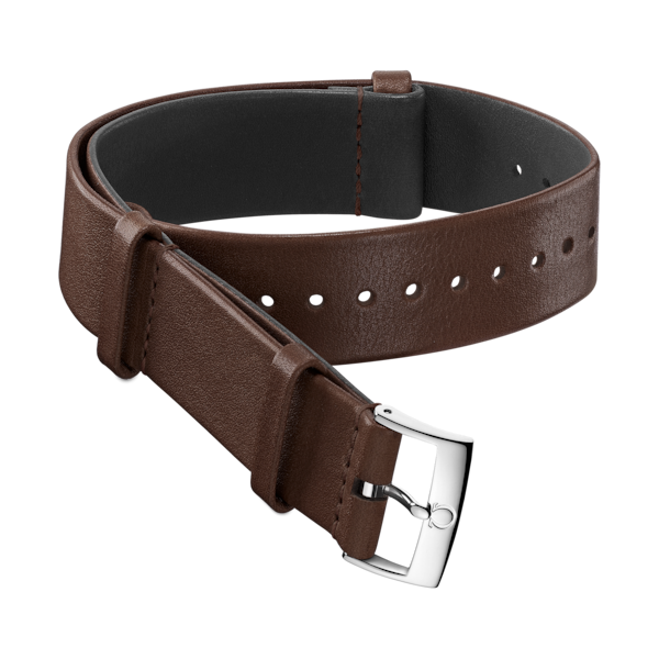 NATO strap Leather, brown - 031CUZ010751