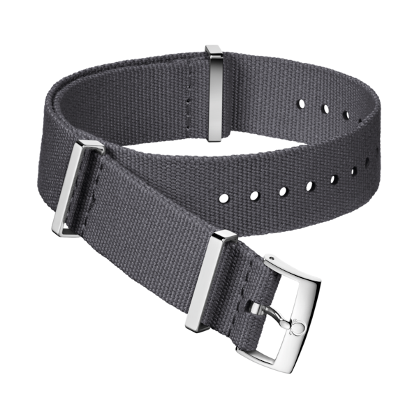 NATO strap Polyester, grey - 031CWZ007565