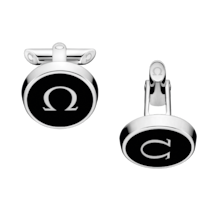 Omegamania Cufflinks, Stainless steel