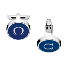 Omegamania Cufflinks, Stainless steel - C91STA0206305