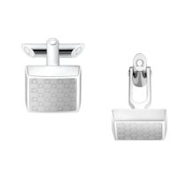 Omegamania Cufflinks, Stainless steel, Translucent resin - CA02ST0000105