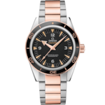 Seamaster 41 mm, steel - Sedna™ gold on steel - Sedna™ gold - 233.20.41.21.01.001