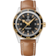 Seamaster 41 mm, steel - yellow gold on leather strap - 233.22.41.21.01.001