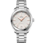 Seamaster 34 mm, steel on steel - 220.10.34.20.02.001