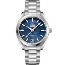 Seamaster Aqua Terra 150M 34 mm, steel on steel - 220.10.34.20.03.001