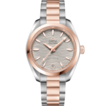 Seamaster 34 mm, steel - Sedna™ gold on steel - Sedna™ gold - 220.20.34.20.06.001