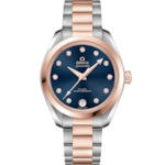 Seamaster 34 mm, steel - Sedna™ gold on steel - Sedna™ gold - 220.20.34.20.53.001