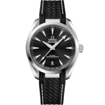 Seamaster Aqua Terra 150M 38 mm, steel on rubber strap - 220.12.38.20.01.001