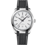 Seamaster 38 mm, steel on rubber strap - 220.12.38.20.02.001