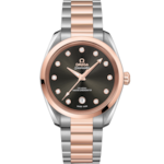 Seamaster 38 mm, steel - Sedna™ gold on steel - Sedna™ gold - 220.20.38.20.56.001