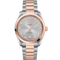 Seamaster 38 mm, steel - Sedna™ gold on steel - Sedna™ gold - 220.20.38.20.56.002