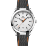 Seamaster 41 mm, steel on rubber strap - 220.12.41.21.02.002