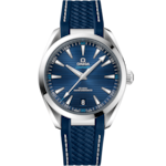 Seamaster 41 mm, steel on rubber strap - 220.12.41.21.03.001