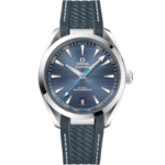 Seamaster 41 mm, steel on rubber strap - 220.12.41.21.03.002