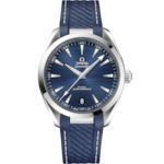 Seamaster 41 mm, steel on rubber strap - 220.12.41.21.03.007