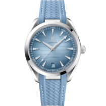 Seamaster 41 mm, steel on rubber strap - 220.12.41.21.03.008