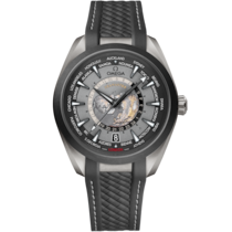 Seamaster 43 mm, titanium on rubber strap - 220.92.43.22.99.001