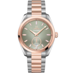 Seamaster 38 mm, steel - Sedna™ gold on steel - Sedna™ gold - 220.20.38.20.10.001