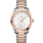 Seamaster 38 mm, steel - Sedna™ gold on steel - Sedna™ gold - 220.20.38.20.55.002