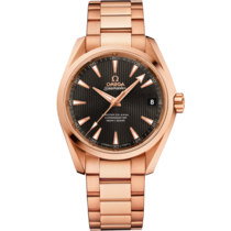 海馬系列 Aqua Terra 150米 38.5毫米, 紅金表殼 配襯 紅金表鏈帶 - 23150392106003