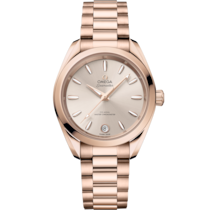 Seamaster Aqua Terra Shades 34 mm, Sedna™ gold on Sedna™ gold - 220.50.34.20.09.001