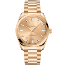 Seamaster 38 mm, Moonshine™ gold on Moonshine™ gold - 220.50.38.20.08.001