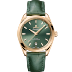 Seamaster 38 mm, Moonshine™ gold on leather - 220.53.38.20.10.001