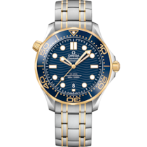 Seamaster Diver 300M 42 mm, Steel - yellow gold on Steel - yellow gold - 210.20.42.20.03.001