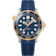 Seamaster 42 mm, steel - yellow gold on rubber strap - 210.22.42.20.03.001