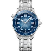 Seamaster 42 mm, steel on steel - 210.30.42.20.03.003