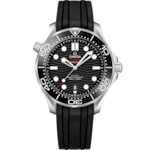 Seamaster 42 mm, steel on rubber strap - 210.32.42.20.01.001