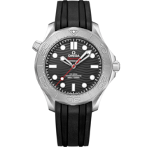 海馬系列 潛水300米 42毫米, 不銹鋼 配襯 橡膠表帶 - 210.32.42.20.01.002
