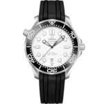 Seamaster 42 mm, steel on rubber strap - 210.32.42.20.04.001