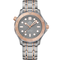 Seamaster Diver 300M 42 mm, titanium - tantalum - Sedna™ gold on titanium - tantalum - Sedna™ gold - 210.60.42.20.99.001