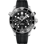 Seamaster 44 mm, steel on rubber strap - 210.32.44.51.01.001