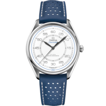 Seamaster Olympic Official Timekeeper 39.5 mm, steel on leather strap - 522.32.40.20.04.001