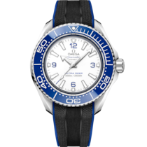 Seamaster 45.5 mm, O-MEGASTEEL on rubber strap - 215.32.46.21.04.001