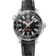 Seamaster 39.5 mm, steel on leather strap with rubber lining - 215.33.40.20.01.001