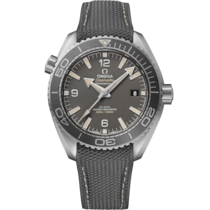 Seamaster Planet Ocean 600M 43.5 mm, steel on rubber strap - 215.32.44.21.01.002