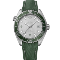 Seamaster Planet Ocean 600M 43.5 mm, steel on rubber strap - 215.32.44.21.06.001