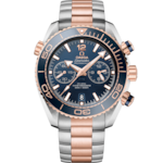 Seamaster 45.5 mm, steel - Sedna™ gold on steel - Sedna™ gold - 215.20.46.51.03.001