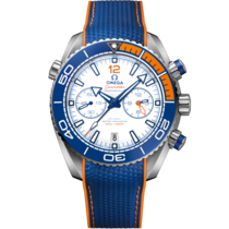 Seamaster Planet Ocean 600M 45.5 mm, steel on rubber strap - 215.32.46.51.04.001