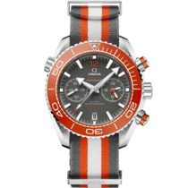 Seamaster Planet Ocean 600M 45.5 mm, steel on NATO strap - 215.32.46.51.99.001