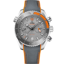 Seamaster 45.5 mm, titanium on rubber strap - 215.92.46.51.99.001