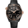 Seamaster 45.5 mm, black ceramic on leather strap with rubber lining - 215.63.46.22.01.001