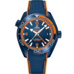 Seamaster 45.5 mm, blue ceramic on rubber strap - 215.92.46.22.03.001